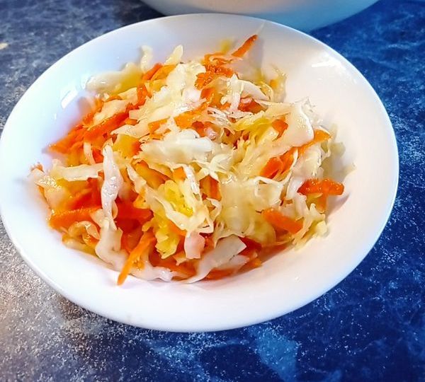 Капустный салат как в советских ресторанах