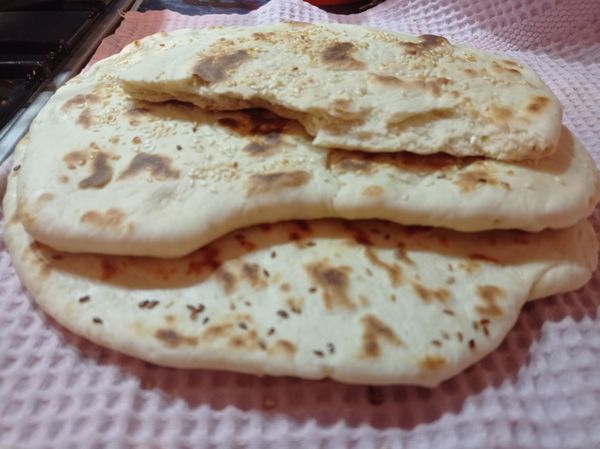 Лепёшки за 10 минут на сковороде