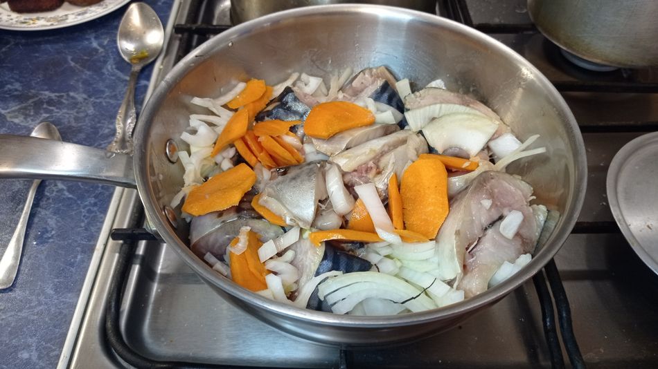 Скумбрия с чаем