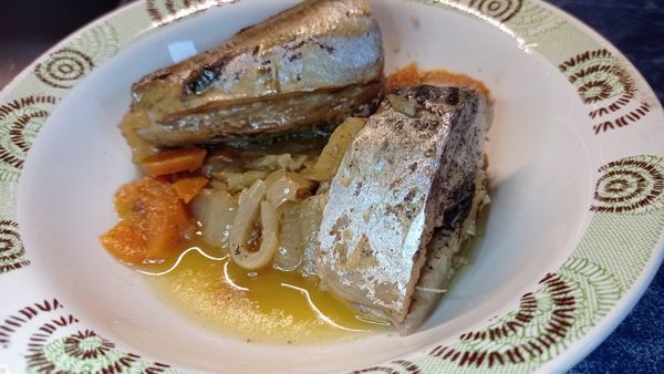Скумбрия с чаем