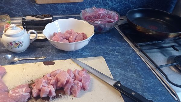 Свинина с сахаром